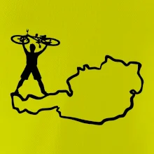 Cyklista - Mapa Rakouska