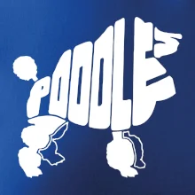 Pudl - nápis v těle Pudl - nápis v těle