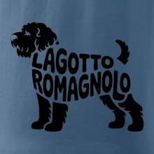 Lagotto romagnolo nápis v těle