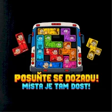 Posuňte se dozadu místa je tam dost