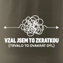 Vzal jsem to zkratkou