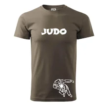 Judo nápis + postavy