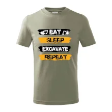 Eat Sleep Excavate Repeat