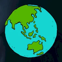 Planeta na prsu - Austrálie