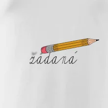 Zadaná tužka a guma