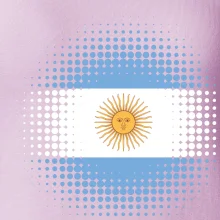 Argentina vlajka tečkovaná