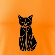 Origami kočka zepředu