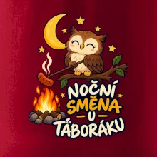 Noční směna u táboráku