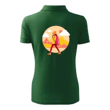 Barevný párový motiv na hory