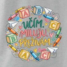 Učím miluju přežívám školní abeceda
