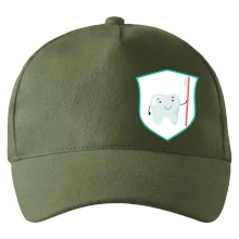 Zoubek na prsu - zubní kartáček