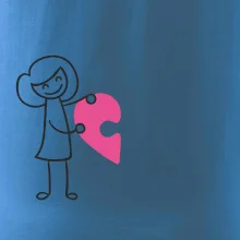 Párová trička puzzle postavička