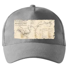 Mapa Báňské dráhy z Moravské Ostravy do Doubravy