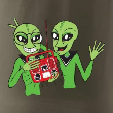 Ufo a rádio (Pecka design)