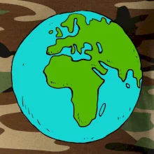 Planeta na prsu - Afrika a Evropa