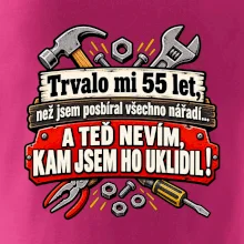 Trvalo mi  55 let, než jsem posbíral všechno nářadí