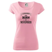 Legends are born in November
