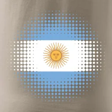 Argentina vlajka tečkovaná