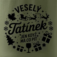 Veselý tatínek jen když  má co pít