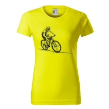 MTB kreslený cyklista