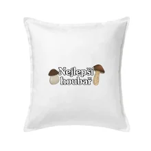 Nejlepší houbař - nápis s houbama