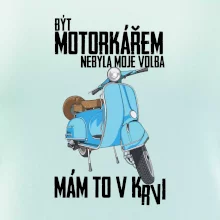 Být motorkářem nebyla moje volba skútr