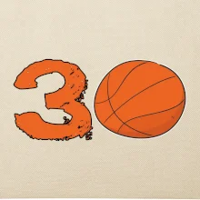 Basketball kulaté narozeniny 30
