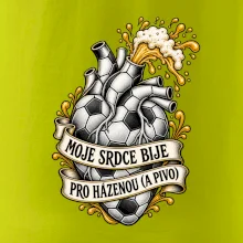 Moje srdce bije pro házenou a pivo