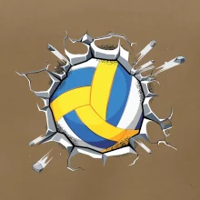Volejbal míč v triku