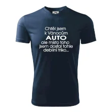 Chtěl jsem k Vánocům auto