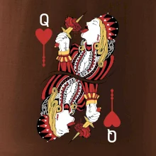 Srdcová Královna kreslená (Pecka Design)