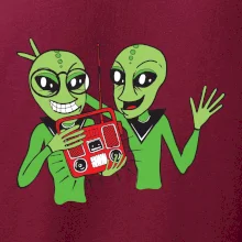 Ufo a rádio (Pecka design)