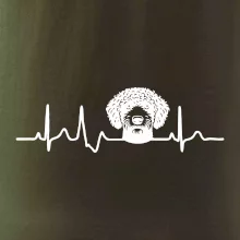 Lagotto romagnolo hlava EKG