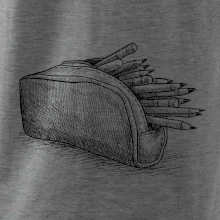 Školní penál kreslený