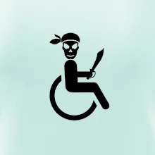 Pirát vozíčkář Pirát vozíčkář