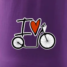 I love koloběžka velké a malé kolo