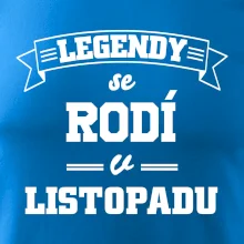 Legendy se rodí v listopadu