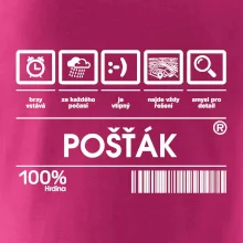 Čárový kód pošťák