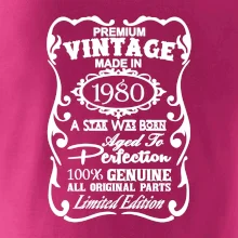 Vintage Etiketa - 1980