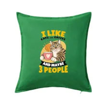 I like cats and coffee and maybe 3 people