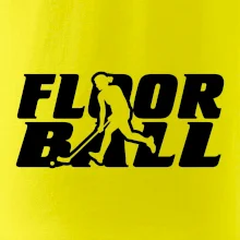 Floorball nápis rovný