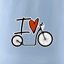 I love koloběžka velké a malé kolo