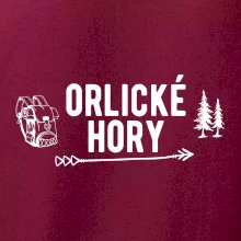 Orlické hory nápis