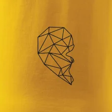 Párovy motiv srdce geometrie - ONA