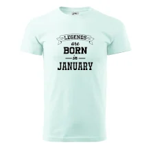 Legends are born in January