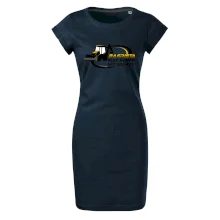 Bagrista v kruhu - vlastní nápis