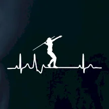 EKG hod oštěpem žena