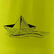 Letní romance - papírová loďka