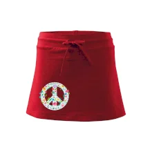 Peace and love symbol