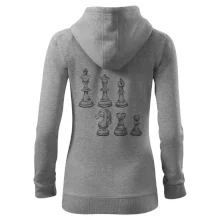 Šachové figurky kreslené